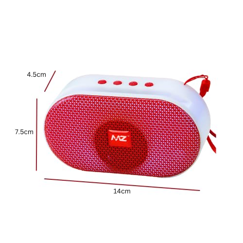 π MZ M403SP Portable Bluetooth Speaker β 5W Deep Bass Sound (Multicolor)