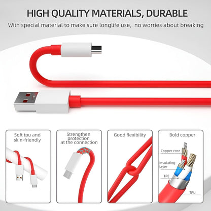 ⚡ OnePlus Konnect X USB-A to Type-C Cable – 60W Fast Charge