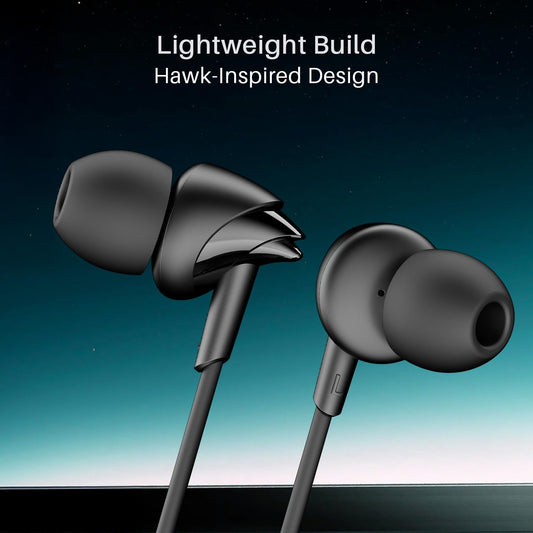 Best Wired Type-C Headphones with Mic – High Bass Stereo Sound