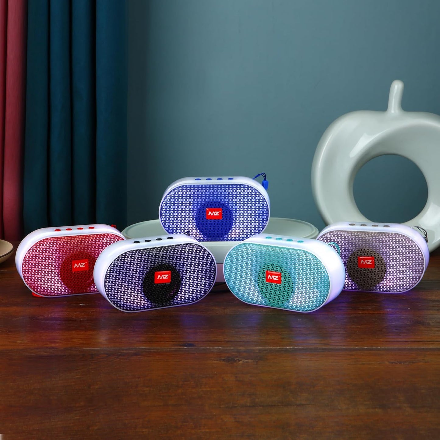 🔊 MZ M403SP Portable Bluetooth Speaker – 5W Deep Bass Sound (Multicolor)