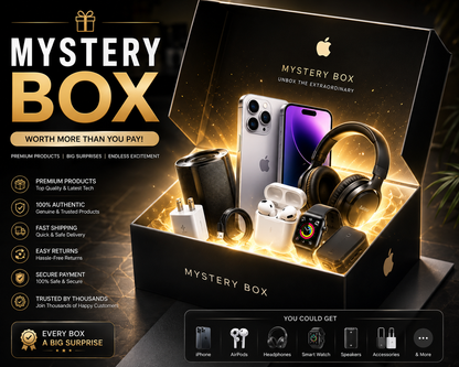Premium Electronics Mystery Box | Surprise Tech Gadgets & Accessories
